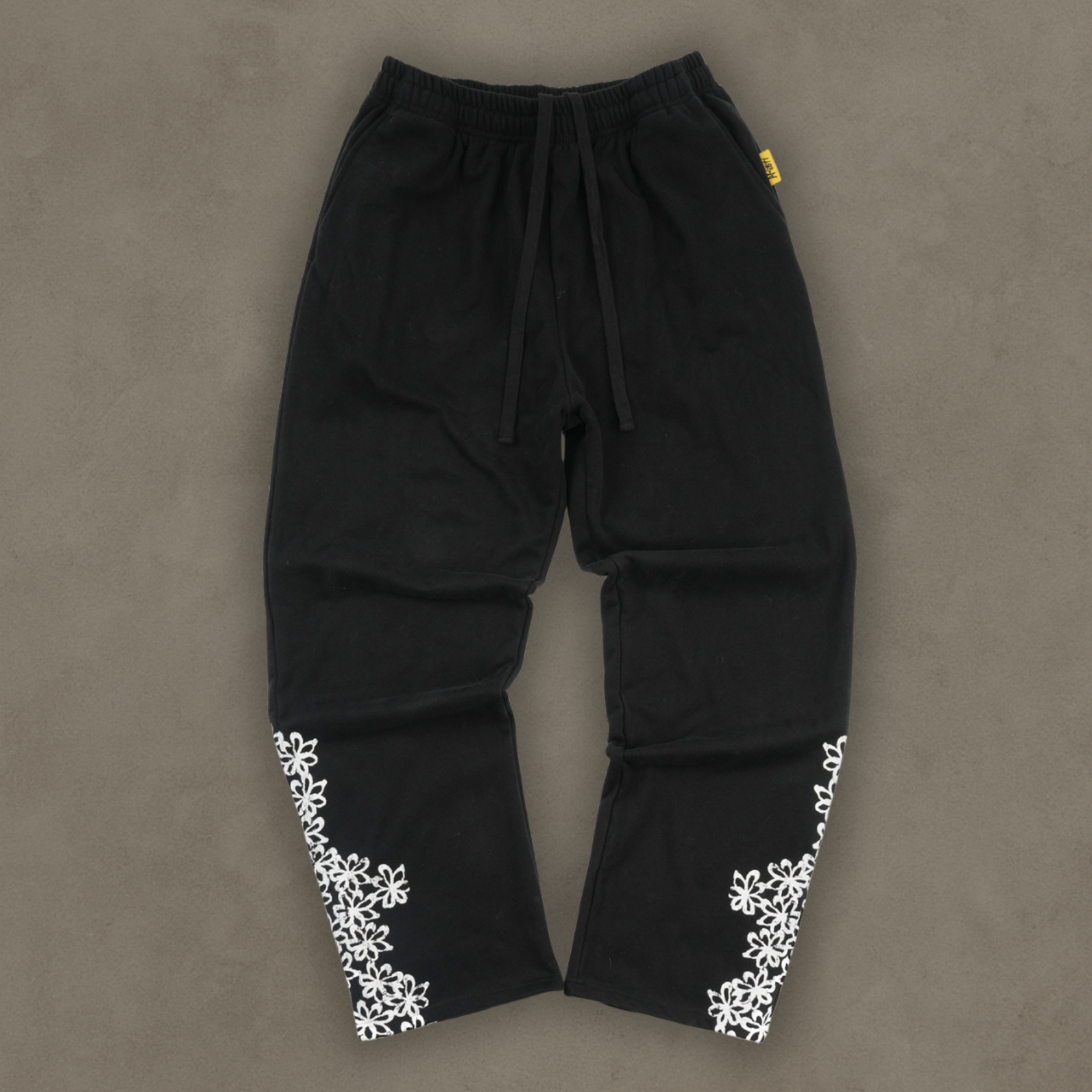 FLOWER JOGGER BLACK